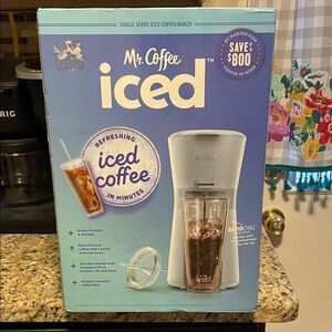 Mr. Coffee Iced Coffee Maker in light gray